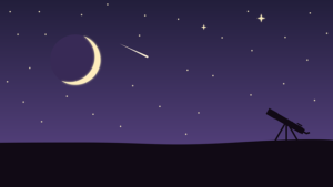 Stars Landscape Telescope Moon - BlenderTimer / Pixabay