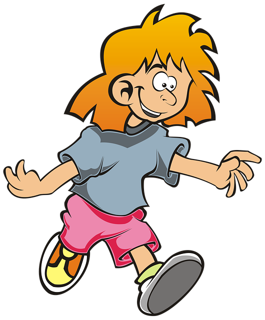Character Girl Little Girl To Run  - Painter06 / Pixabay
