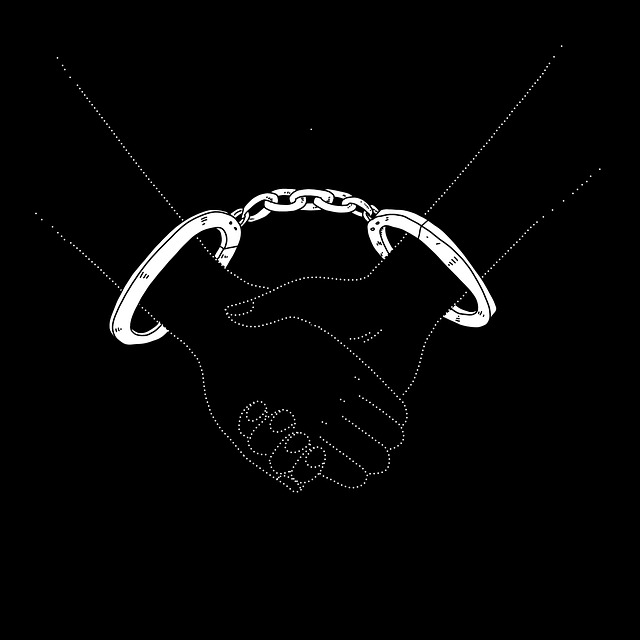 Handcuffs Hand Holding Love  - CDD20 / Pixabay